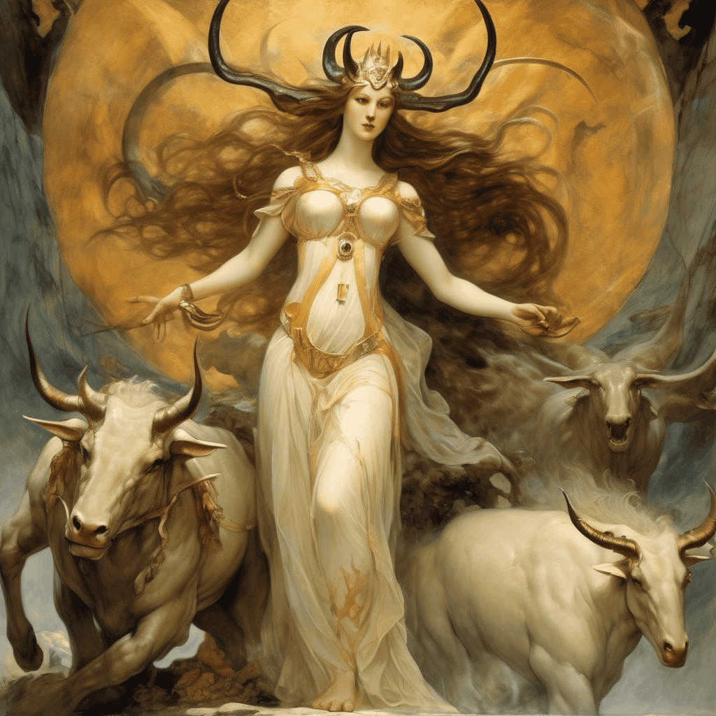 Princess with Horns – Artuš Scheiner